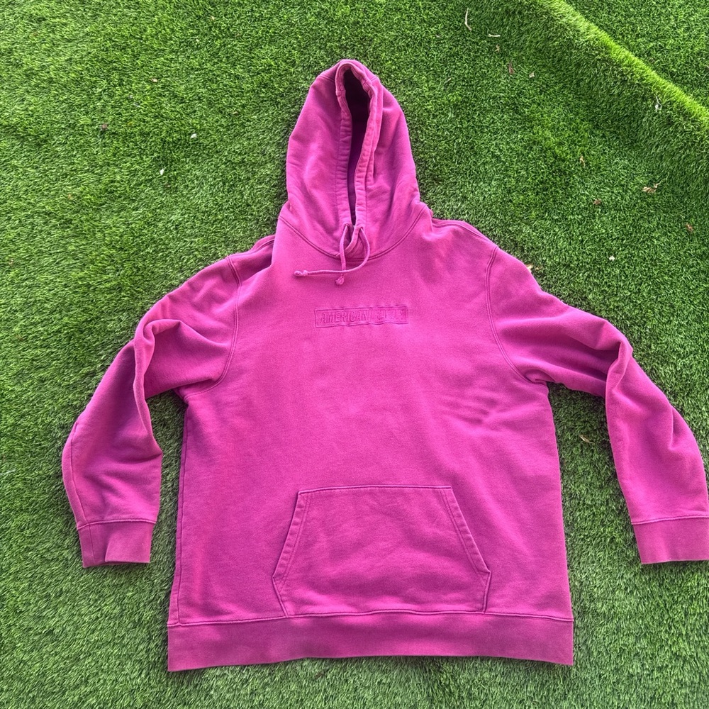 American Eagle Box Logo Hoodie